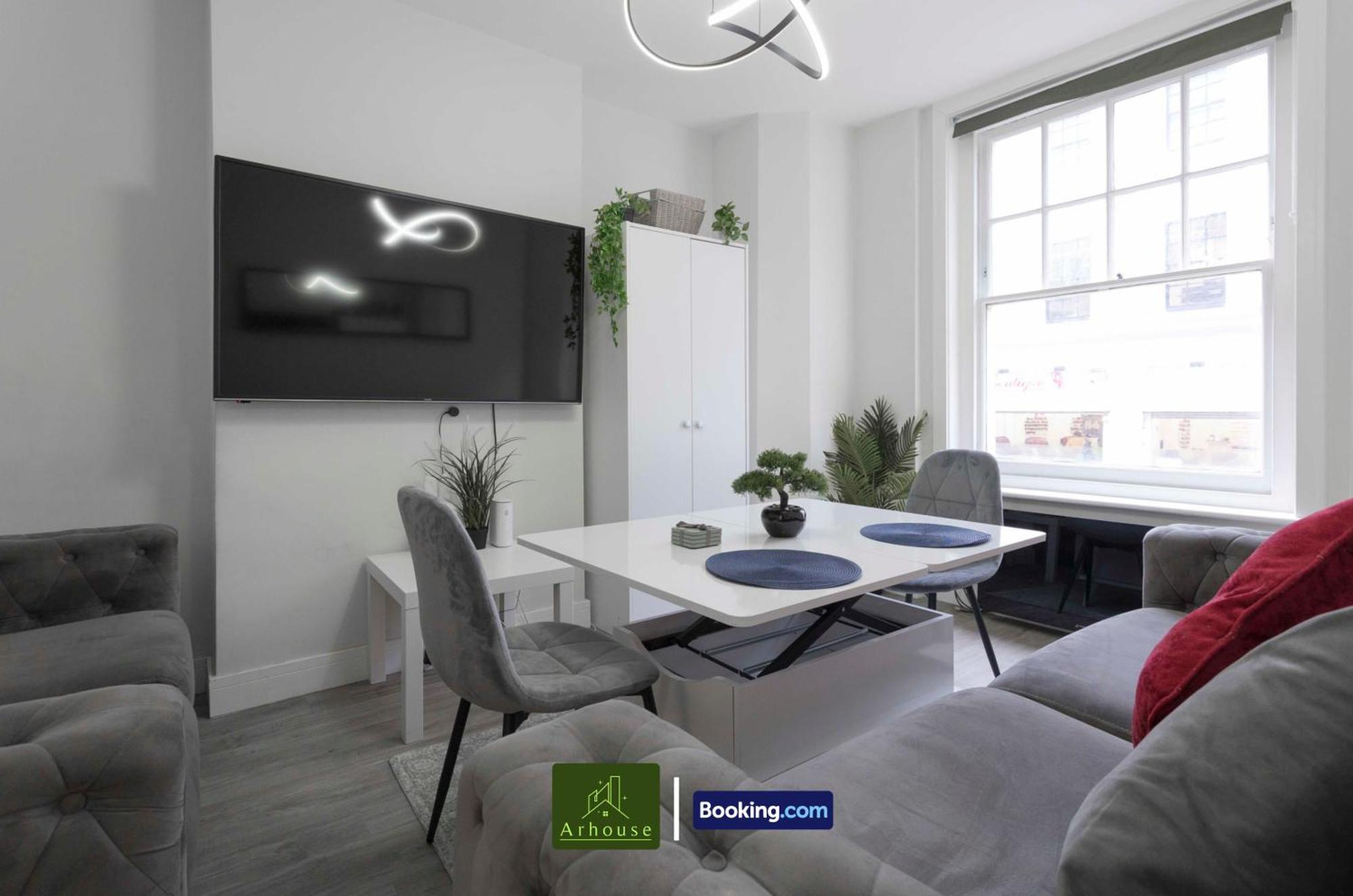 2 Bedroom By Arhouse Short Lets & Serviced Oxford St With Free Wifi Londra